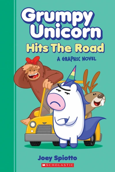 Cover of Grumpy Unicorn Hits the Road