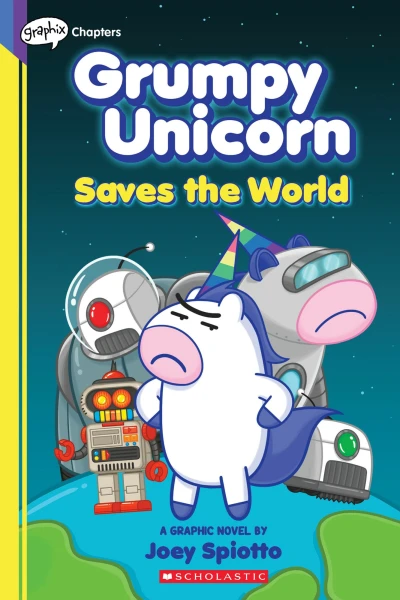 Cover of Grumpy Unicorn Saves the World