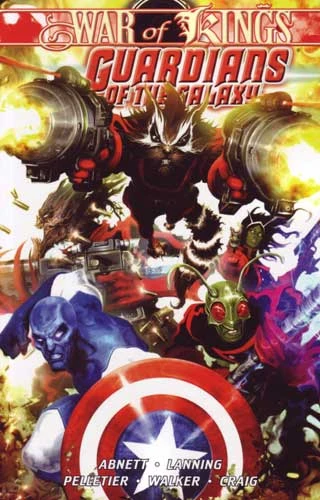 Cover of Guardians of the Galaxy: War of Kings, Book One