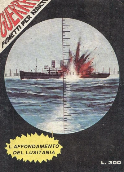 Cover of L'affondamento del Lusitania