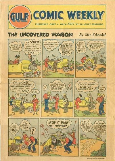 Cover of The Uncovered Wagon