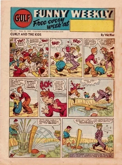 Cover of Curly and the Kids