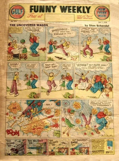 Cover of The Uncovered Wagon