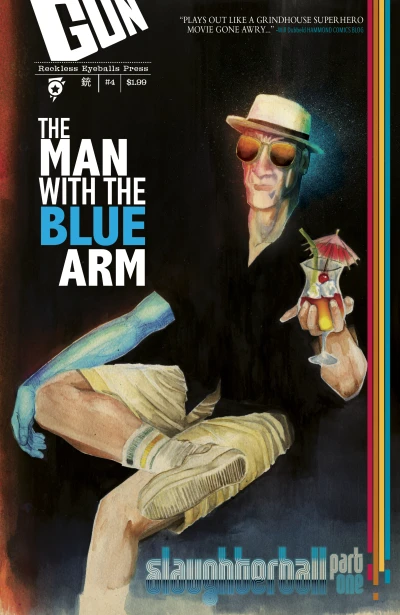 Cover of Slaughterball Part One: The Man With the Blue Arm