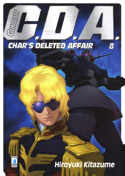 Cover of Gundam C.D.A. - Char's deleted affair 8