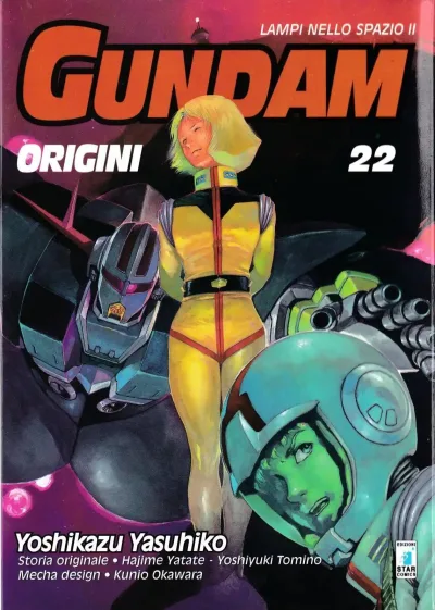 Cover of Gundam origini 22: Lampi nello spazio II