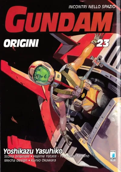 Cover of Gundam origini 23: Incontri nello spazio