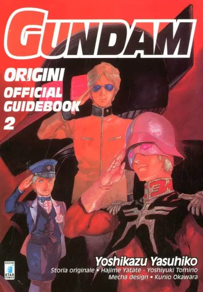 Cover of Gundam origini official guidebook 2
