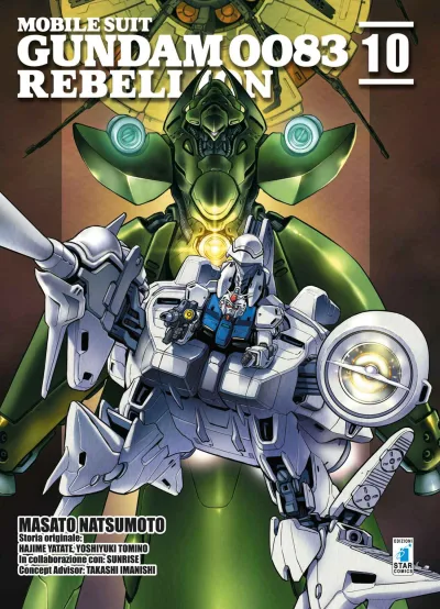 Cover of Mobile Suit Gundam 0083 rebellion 10