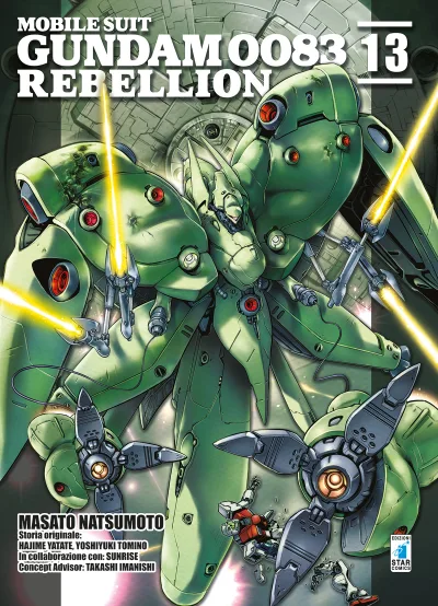 Cover of Mobile Suit Gundam 0083 rebellion 13