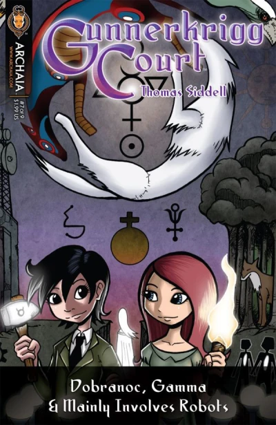 Cover of Dobranoe, Gamma & Mainly Involves Robots