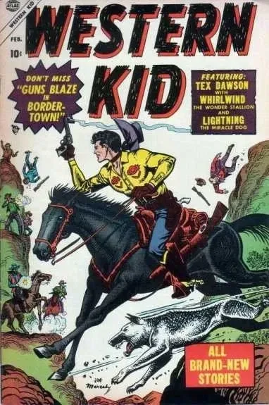Cover of Guns Blaze In Bordertown!