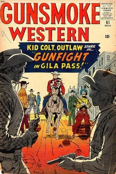 Cover of Gunfight At Gila Pass!