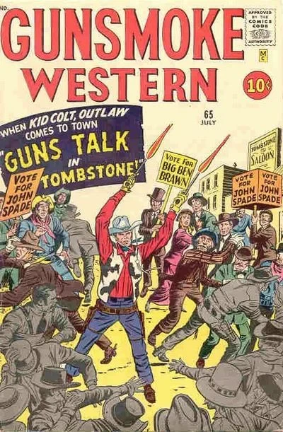 Cover of Guns Talk In Tombstone!