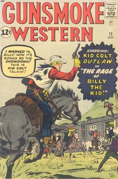 Cover of The Rage Of Billy The Kid!