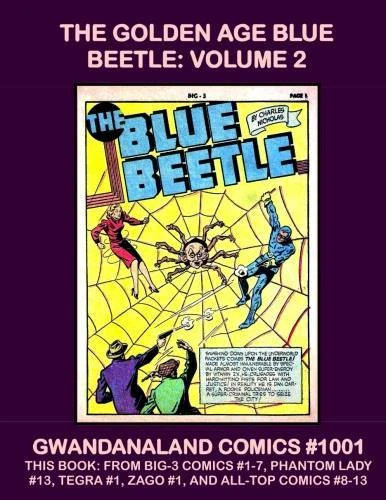 Cover of The Golden Age Blue Beetle: Volume 2