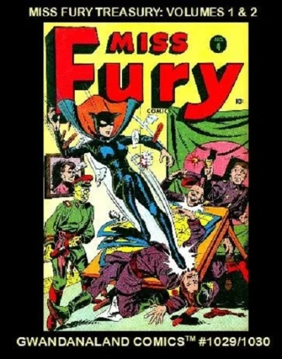 Cover of Miss Fury Treasury: Volumes 1 & 2