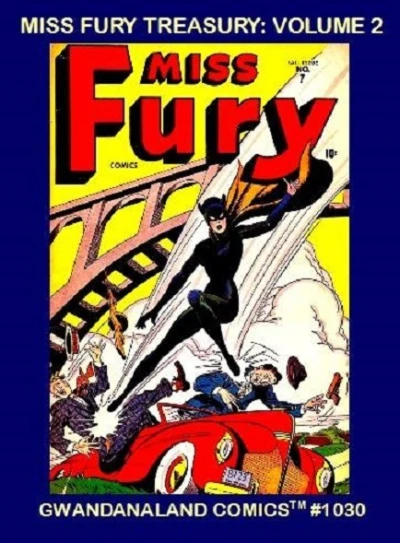 Cover of Miss Fury Treasury: Volume 2