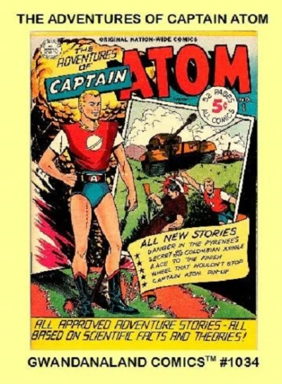 Cover of The Adventures of Captain Atom