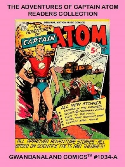 Cover of The Adventures of Captain Atom Readers Collection