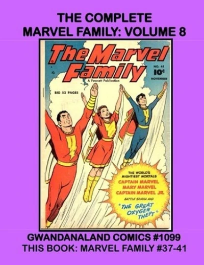 Cover of The Complete Marvel Family: Volume 8