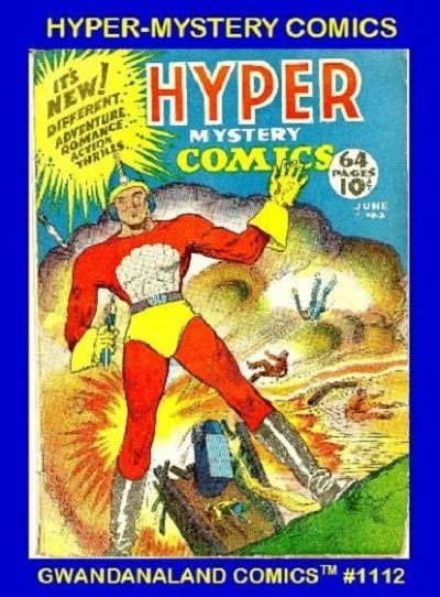 Cover of Hyper-Mystery Comics