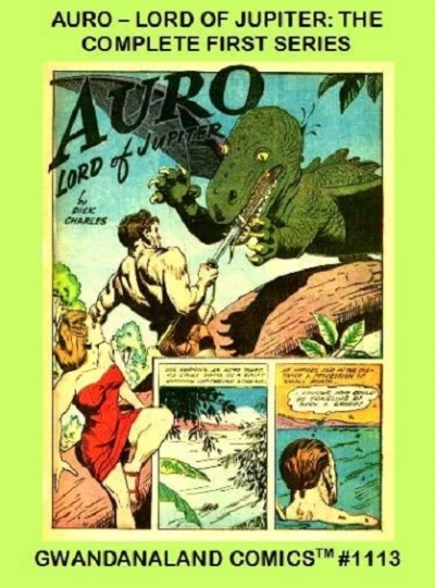 Cover of Auro - Lord of Jupiter: The Complete First Series