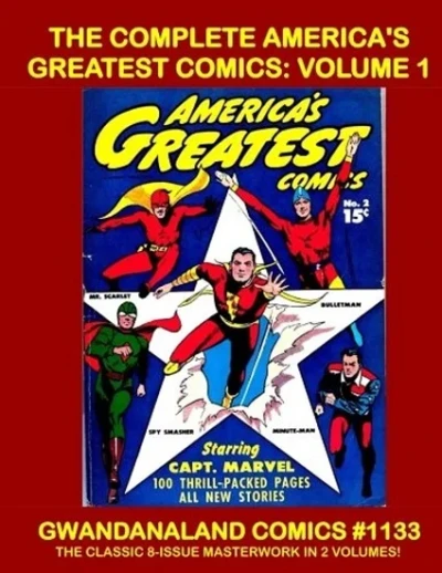 Cover of The Complete America's Greatest Comics: Volume 1