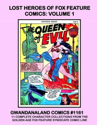 Cover of Lost Heroes of Fox Feature Comics: Volume 1