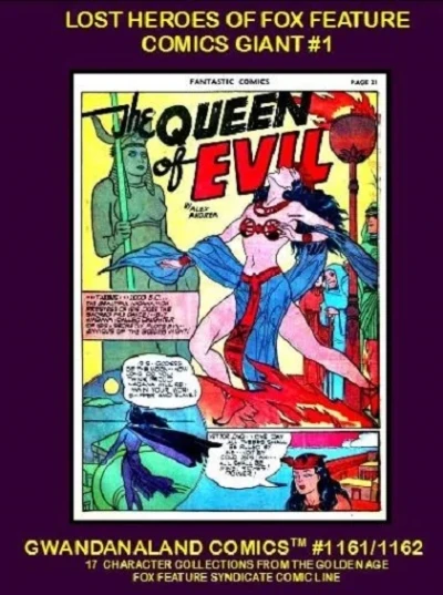 Cover of Lost Heroes of Fox Feature Comics Giant #1