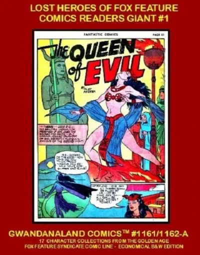 Cover of Lost Heroes of Fox Feature Comics Readers Giant #1