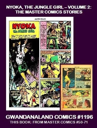 Cover of Nyoka, the Jungle Girl - Volume 2: The Master Comics Stories