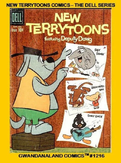 Cover of New Terrytoon Comics - The Dell Series