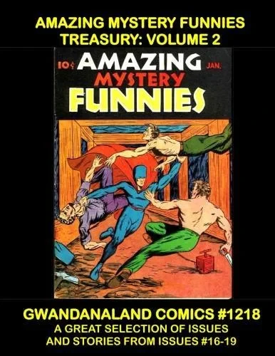 Cover of Amazing Mystery Funnies Treasury: Volume 2
