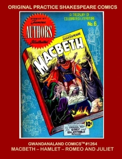 Cover of Original Practice Shakespeare Comics