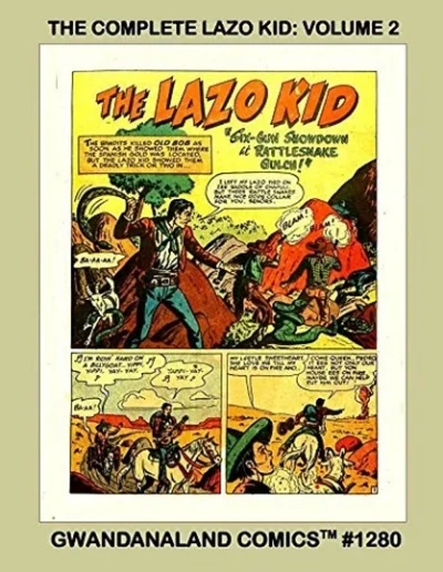 Cover of The Complete Lazo Kid: Volume 2