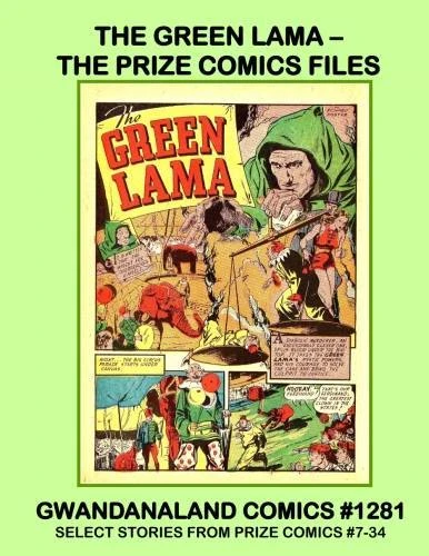 Cover of The Green Lama - The Prize Comics Files