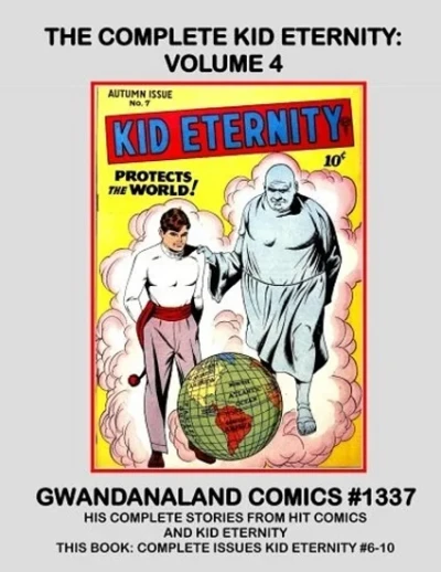 Cover of The Complete Kid Eternity: Volume 4