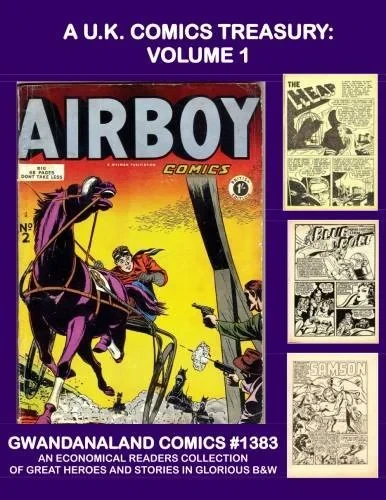Cover of A U.K. Comics Treasury: Volume 1