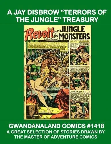 Cover of A Jay Disbrow "Terrors of the Jungle" Treasury