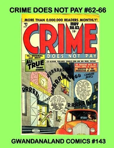 Cover of Crime Does Not Pay #62-66