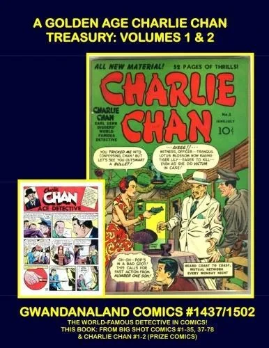 Cover of A Golden Age Charlie Chan Treasury: Volumes 1 & 2