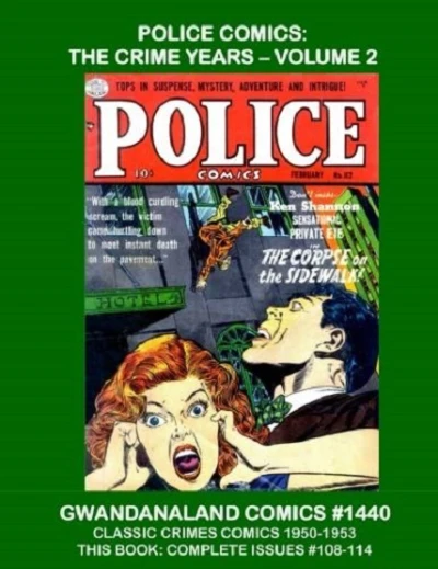 Cover of Police Comics: The Crime Years - Volume 2