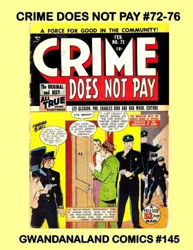 Cover of Crime Does Not Pay #72-76
