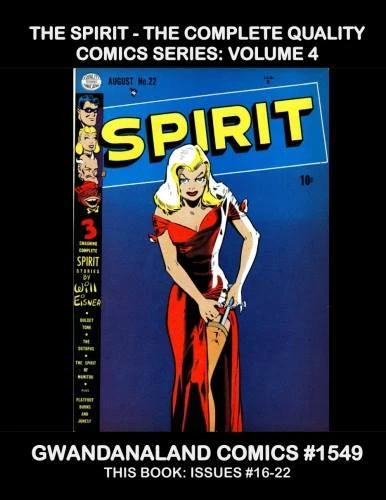 Cover of The Spirit - The Complete Quality Comics Series: Volume 4