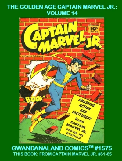 Cover of The Golden Age Captain Marvel Jr.: Volume 14