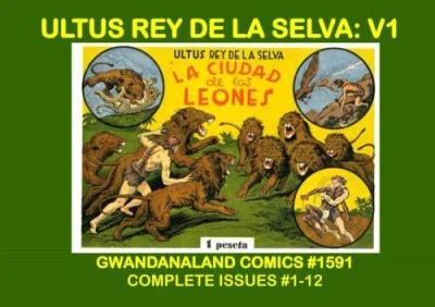 Cover of Ultus Rey De La Selva: V1