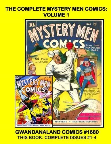Cover of The Complete Mystery Men Comics: Volume 1