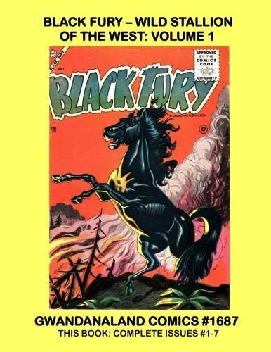 Cover of Black Fury - Wild Stallion of the West: Volume 1