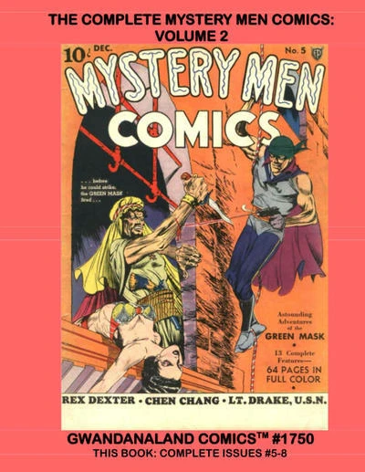 Cover of The Complete Mystery Men Comics: Volume 2